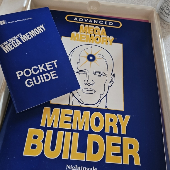 Advanced Mega Memory by Kevin Trudeau Boxed Set of Cassette Tapes, DVD, Workbook - Picture 4 of 5